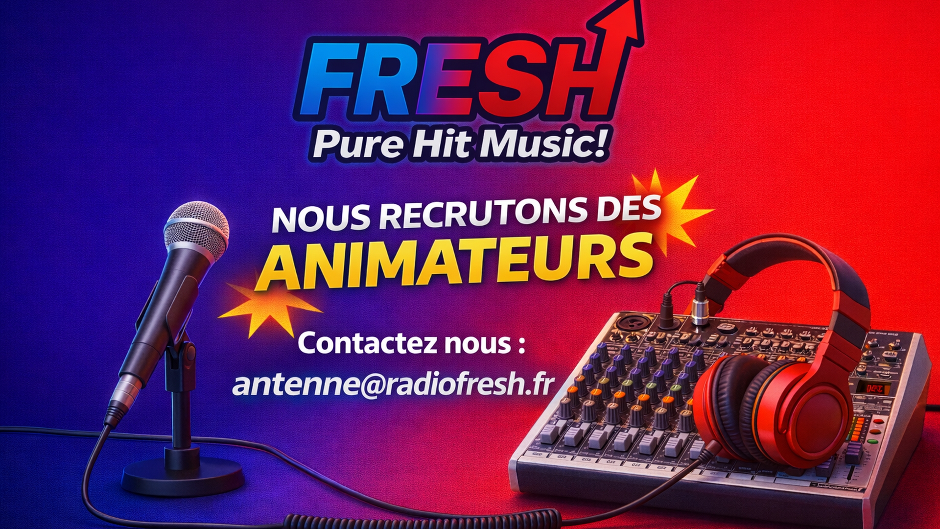 Nous Recrutons ! 